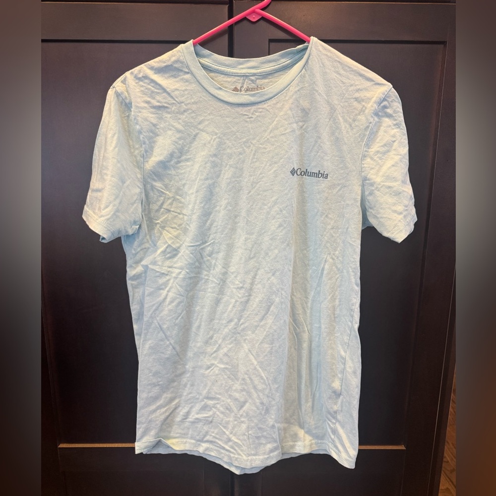 Columbia Women's Light Blue Short Sleeve Tee